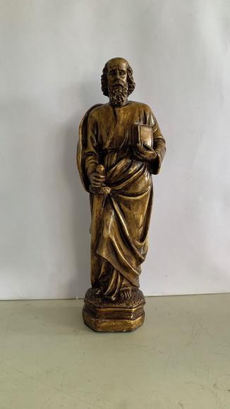 São Paulo Imagem Santo São Paulo com Pintura Especial