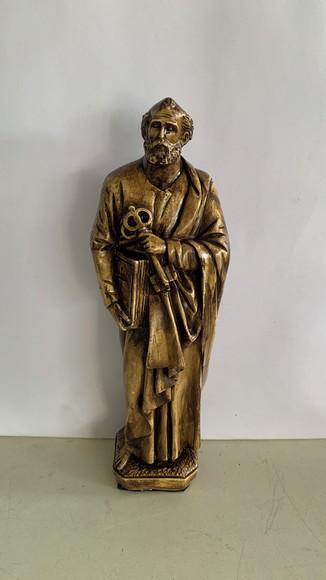 São Pedro Imagem Santo São Pedro com Pintura Especial
