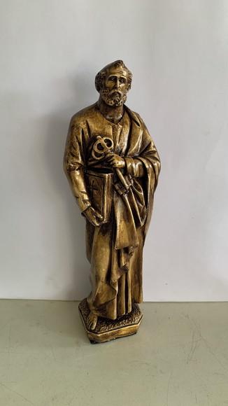 São Pedro Imagem Santo São Pedro com Pintura Especial
