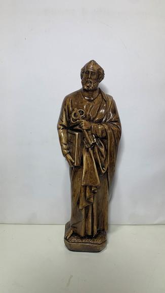 São Pedro Imagem Santo São Pedro com Pintura Especial