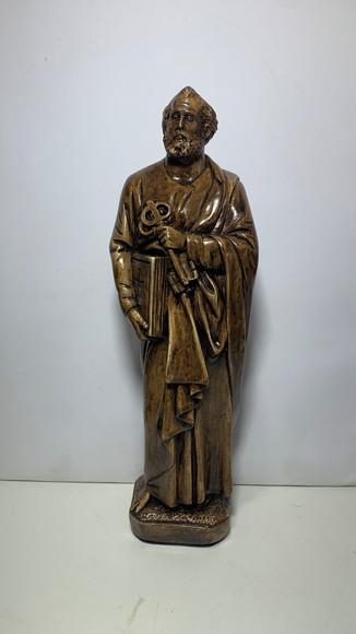 São Pedro Imagem Santo São Pedro com Pintura Especial