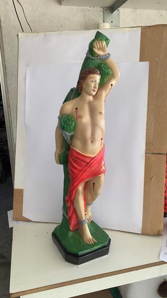 São Sebastião Imagem Santo São Sebastiao Grande com 70cm