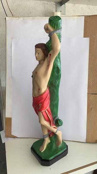 São Sebastião Imagem Santo São Sebastiao Grande com 70cm