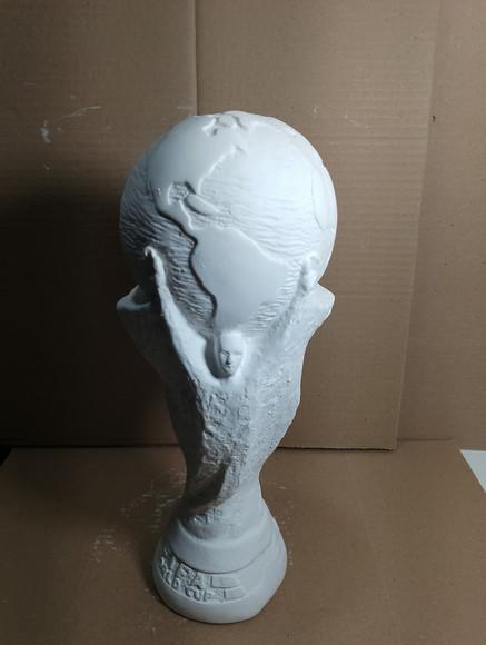 Taça da Copa do Mundo Gesso Cru