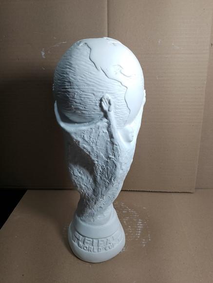 Taça da Copa do Mundo Gesso Cru
