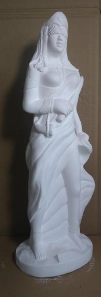 Yansã Orixá do Candomblé Imagem Iansã em Gesso Cru