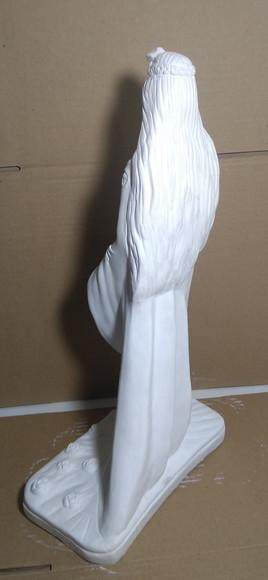 Yemanjá Imagem Iemanjá em Gesso Cru 40cm