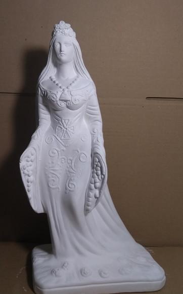 Yemanjá Imagem Iemanjá em Gesso Cru 40cm
