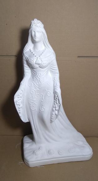 Yemanjá Imagem Iemanjá em Gesso Cru 40cm