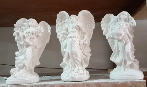 Anjo Imagem Kit com 3 Anjos 32cm