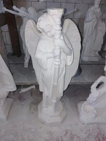 Anjos Tocheiro Imagem Anjo Tocha Par Grande 2 Esculturas