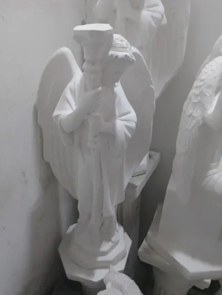 Anjos Tocheiro Imagem Anjo Tocha Par Grande 2 Esculturas