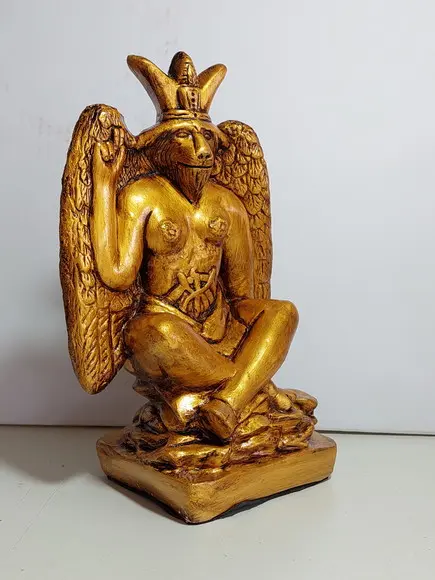 Bafomé Imagem Baphomet Exu Belzebu