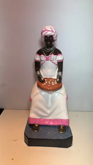 Baiana Jogando Búzios Imagem Chica Baiana Preta Velha