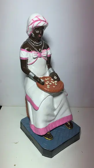 Baiana Jogando Búzios Imagem Chica Baiana Preta Velha