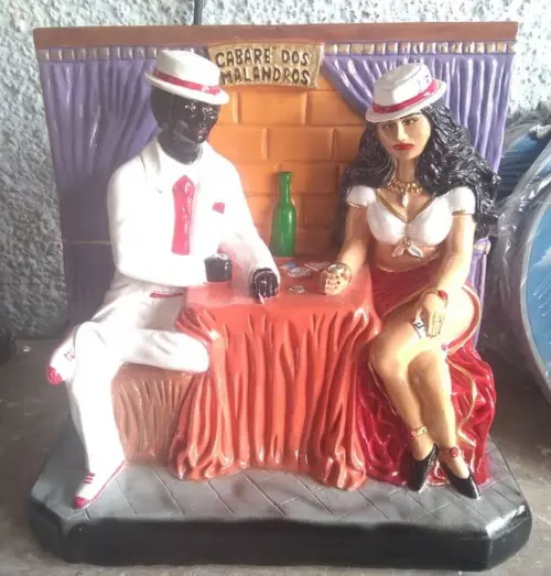 Cabaré dos Malandros Imagem Maria Malandra Zé Pelintra Casal