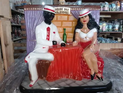 Cabaré dos Malandros Imagem Maria Malandra Zé Pelintra Casal