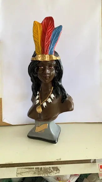 Cabocla Brava Imagem Grande Busto Cabocla Brava