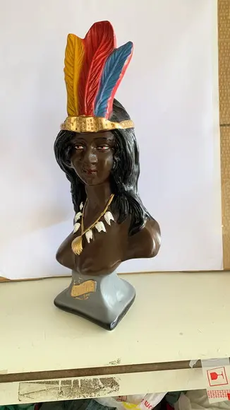 Cabocla Brava Imagem Grande Busto Cabocla Brava