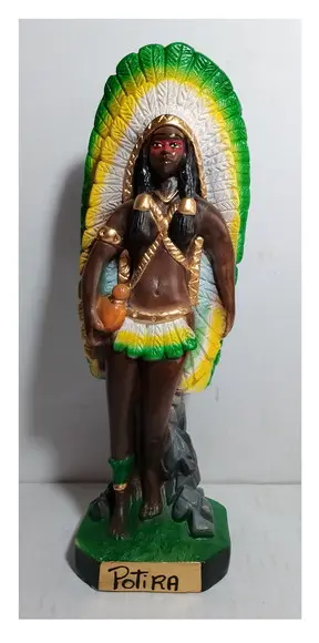Cabocla Potira Imagem Cabocla Pochira Caçadora Menina Índia