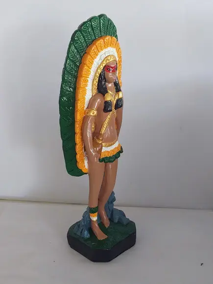Cabocla Potira Imagem Pochira Guerreira Menina Pele Clara