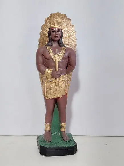 Caboclo Flecha Dourada Imagem Cacique Xamã Flexa Dourada