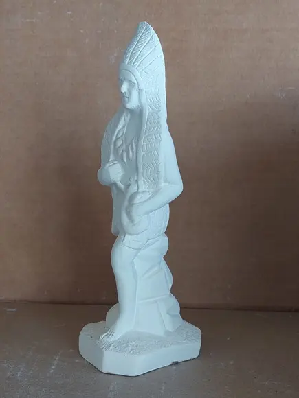 Caboclo sem Nome Imagem Caboclo Peri Escultura Índio