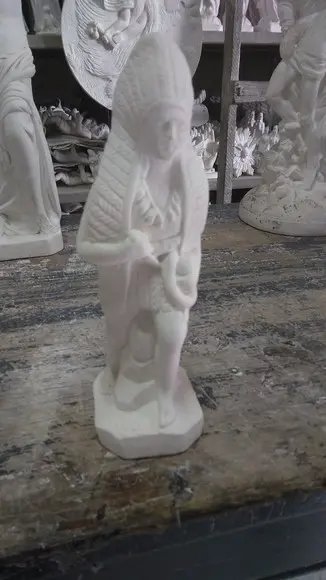 Caboclo sem Nome Imagem Caboclo Peri Escultura Índio