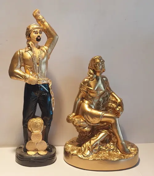 Casal Cigana do Ouro e Cigano do Ouro Imagem Casal