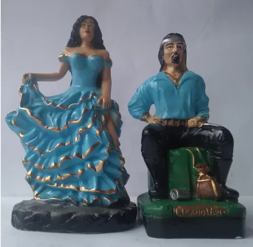 Casal Ciganos Imagem Cigana Yasmim e Cigano Pablo