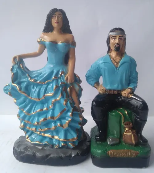 Casal Ciganos Imagem Cigana Yasmim e Cigano Pablo