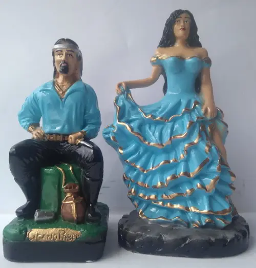 Casal Ciganos Imagem Cigana Yasmim e Cigano Pablo