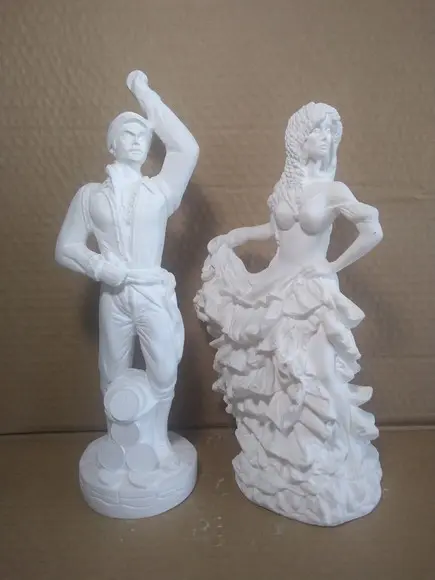 Casal de Cigano do Ouro Imagem Cigana do Ouro 7 Saias Amor