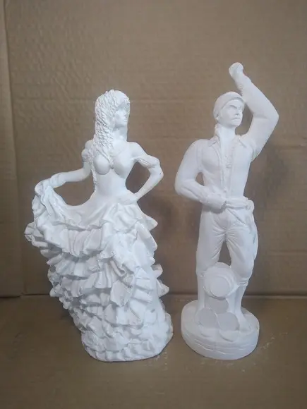 Casal de Cigano do Ouro Imagem Cigana do Ouro 7 Saias Amor