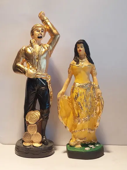 Casal de Ciganos Cigana Zaira do Ouro e Vladimir do Ouro
