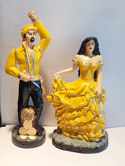 Casal de Ciganos Cigano do Ouro e Cigano Milionário do Ouro