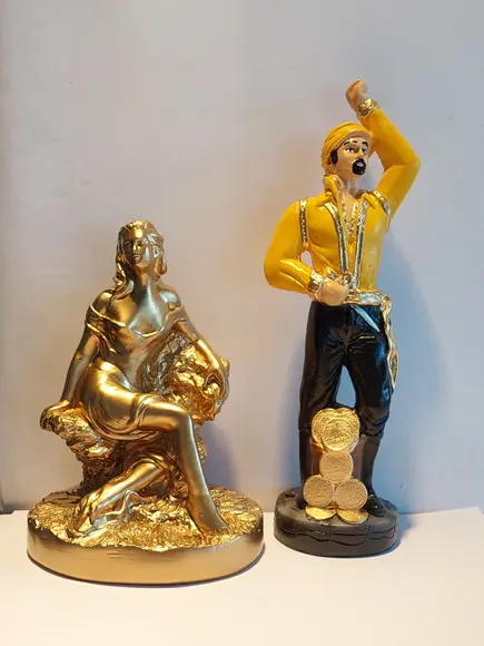 Casal de Ciganos do Ouro Cigano Milionário e Cigana do Ouro