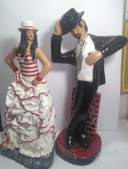 Casal de Malandros Imagem Maria Malandra e Zé Malandro Morro