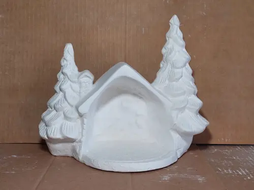 Casinha de Papai Noel Casinha Presépio para Sagrada Familia