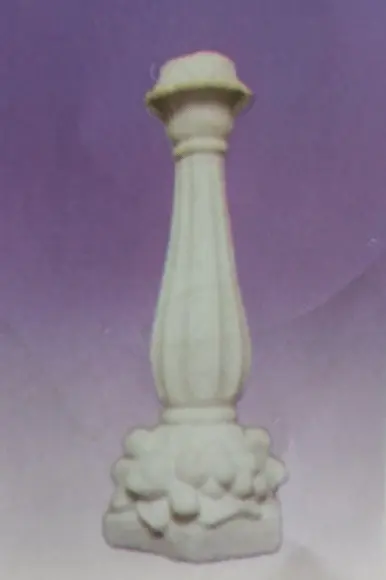 Castiçal Barroco Imagem Castiçal Barroco Escultura Gesso Cru