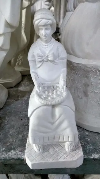 Chica Baiana C/tabuleiro Imagem Preta Velha Peneira Búzios
