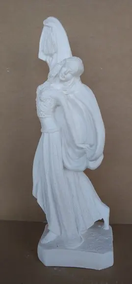 Cigana do Leque Imagem Rainha das Ciganas com Véu Esmeralda