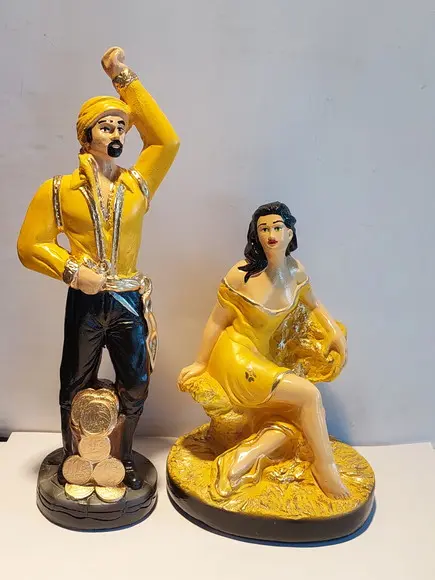Cigana do Ouro e Cigano do Ouro Casal de Ciganos Milionario