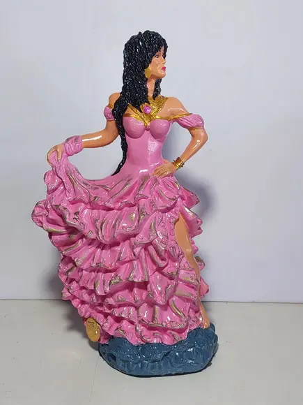 Cigana Rosa Imagem Cigana do Amor sem Nome para Batismo