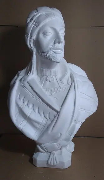 Cigano Árabe do Oriente Imagem em Busto Cigano Grande