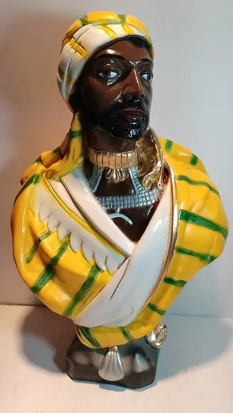 Cigano Árabe Imagem Cigano Arabe do Ouro Escultura Busto