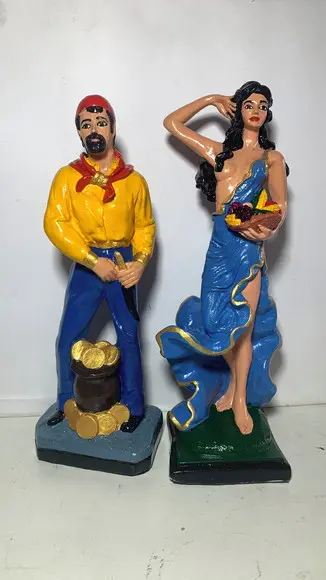 Cigano do Ouro e Cigana Sarita Imagem Casal de Ciganos Amor
