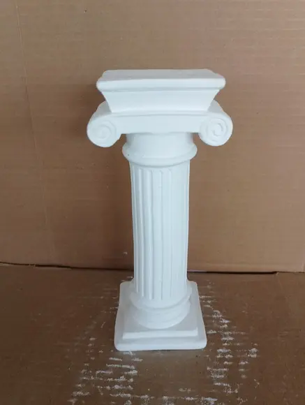 Coluna Fina Base Pequena para Peças até 15cm da Base Fina