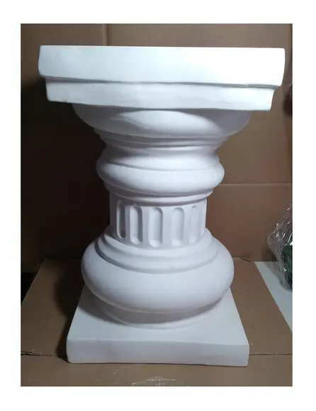Coluna Grande 40cm Escultura Pedestal Colocar Peças Grandes