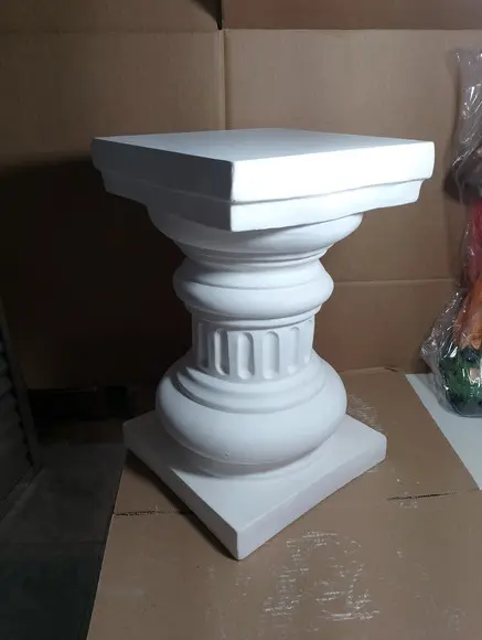 Coluna Grande 40cm Escultura Pedestal Colocar Peças Grandes